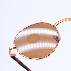 RAYBAN レイバン リチュアル サングラス メガネ W2546 アセテート メタル ゴールド ブラウン ゴールド金具 美品 中古 4a008613