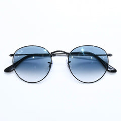 極美品 Ray-Ban レイバン サングラス アイウェア BK RB3447 002/3F サイズ50□21 145 グラデーション カラーレンズ ブラック 中古 4a008512