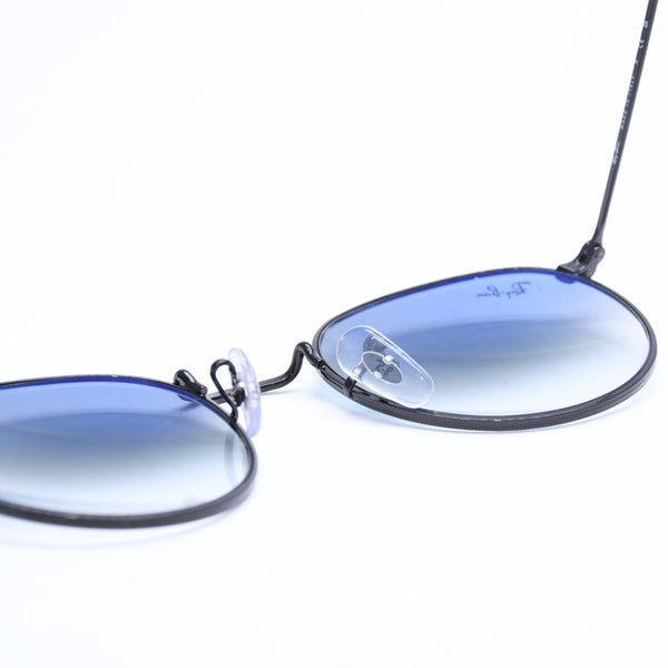 極美品 Ray-Ban レイバン サングラス アイウェア BK RB3447 002/3F サイズ50□21 145 グラデーション カラーレンズ ブラック 中古 4a008512