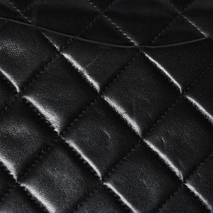 極美品 CHANEL シャネル ショルダーバッグ クラシックフラップ スモールチェーン 2番台 ブラック ゴールド金具 ココマーク 中古 4a009167