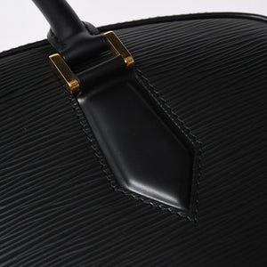 極美品 LOUIS VUITTON ルイヴィトン ジャスミン ハンドバッグ M52782 エピレザー ブラック ゴールド金具 中古 4a009082