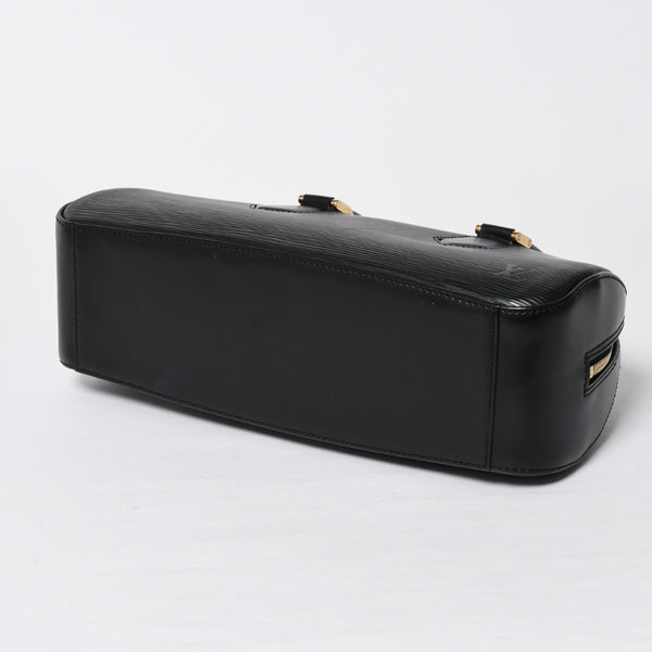 極美品 LOUIS VUITTON ルイヴィトン ジャスミン ハンドバッグ M52782 エピレザー ブラック ゴールド金具 中古 4a009082
