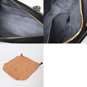 極美品 LOUIS VUITTON ルイヴィトン ジャスミン ハンドバッグ M52782 エピレザー ブラック ゴールド金具 中古 4a009082