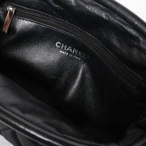 極美品 CHANEL シャネル タイムレス クラシック クラッチバッグ 14番台 ココマーク ラムスキン マトラッセ シルバー金具 中古 4a009241