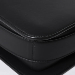 新品同様 BOTTEGAVENETA ボッテガヴェネタ マリー ショルダーバッグ レザー ブラック ゴールド金具 中古 4a007870