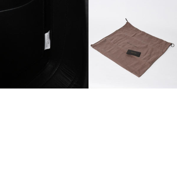 新品同様 BOTTEGAVENETA ボッテガヴェネタ マリー ショルダーバッグ レザー ブラック ゴールド金具 中古 4a007870