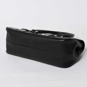極美品 LOUIS VUITTON ルイ ヴィトン エピ ハンドバッグ セギュールPM M58822 ブラック シルバー金具 中古 4a009083