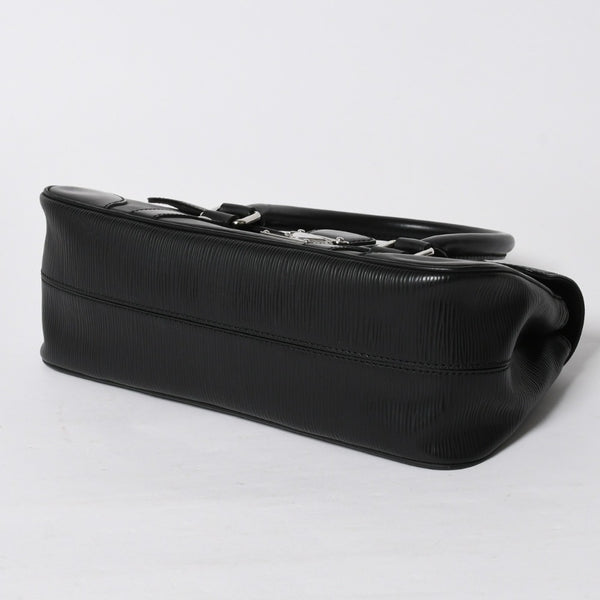 極美品 LOUIS VUITTON ルイ ヴィトン エピ ハンドバッグ セギュールPM M58822 ブラック シルバー金具 中古 4a009083
