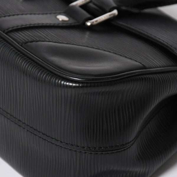 極美品 LOUIS VUITTON ルイ ヴィトン エピ ハンドバッグ セギュールPM M58822 ブラック シルバー金具 中古 4a009083