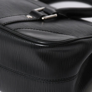 極美品 LOUIS VUITTON ルイ ヴィトン エピ ハンドバッグ セギュールPM M58822 ブラック シルバー金具 中古 4a009083