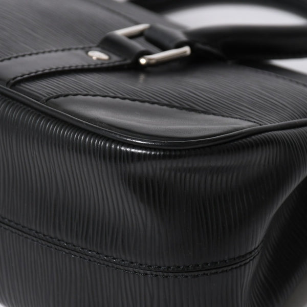 極美品 LOUIS VUITTON ルイ ヴィトン エピ ハンドバッグ セギュールPM M58822 ブラック シルバー金具 中古 4a009083