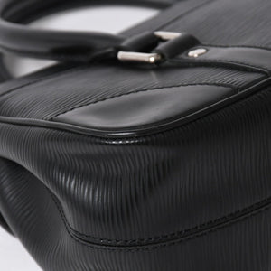 極美品 LOUIS VUITTON ルイ ヴィトン エピ ハンドバッグ セギュールPM M58822 ブラック シルバー金具 中古 4a009083