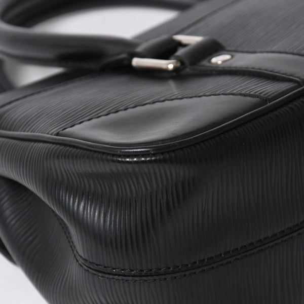 極美品 LOUIS VUITTON ルイ ヴィトン エピ ハンドバッグ セギュールPM M58822 ブラック シルバー金具 中古 4a009083