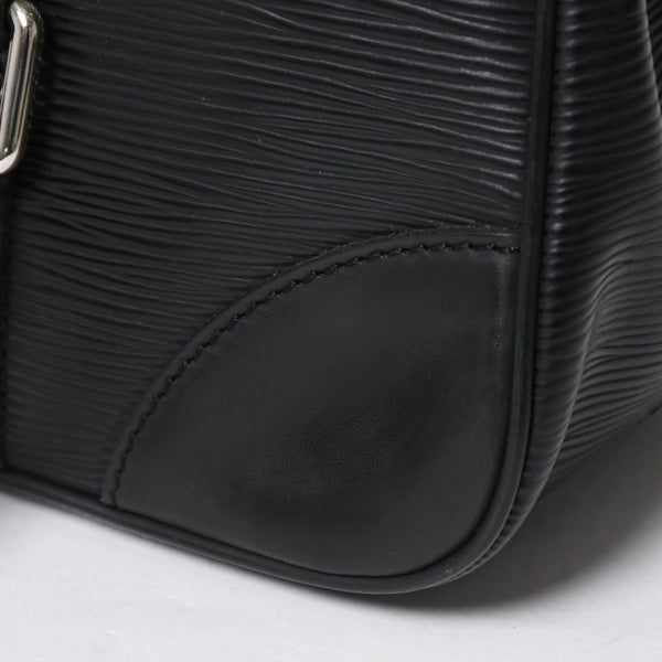 極美品 LOUIS VUITTON ルイ ヴィトン エピ ハンドバッグ セギュールPM M58822 ブラック シルバー金具 中古 4a009083