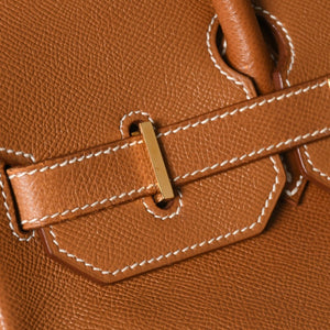 極美品 HERMES エルメス オータクロア32 ハンドバッグ 〇X刻印 ゴールド クシュベル ゴールド金具 内縫い 中古 4a009266