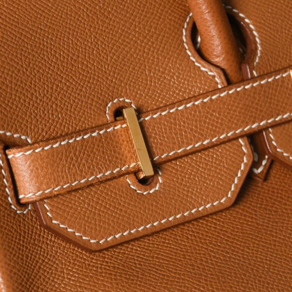 極美品 HERMES エルメス オータクロア32 ハンドバッグ 〇X刻印 ゴールド クシュベル ゴールド金具 内縫い 中古 4a009266