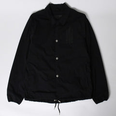 新品未使用 CHROME HEARTS クロムハーツ JKT M RIGGINS FBRC コーチジャケット サイズL CHアイチャート クロスボール ブラック 中古 4a009143