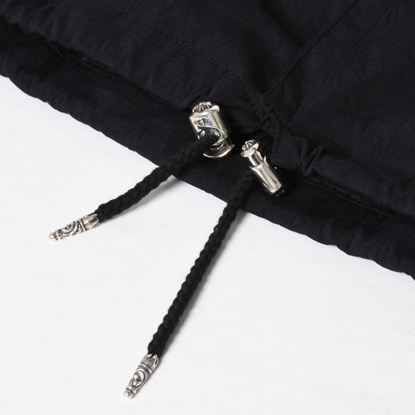 新品未使用 CHROME HEARTS クロムハーツ JKT M RIGGINS FBRC コーチジャケット サイズL CHアイチャート クロスボール ブラック 中古 4a009143