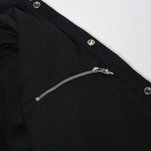 新品未使用 CHROME HEARTS クロムハーツ JKT M RIGGINS FBRC コーチジャケット サイズL CHアイチャート クロスボール ブラック 中古 4a009143