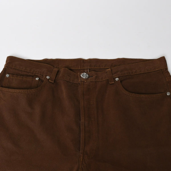 極美品 CHROME HEARTS クロムハーツ Levi's 501xx リーバイス 501xx セメタリークロスパッチ デニムパンツ サイズ36 26パッチ 中古 4a009340