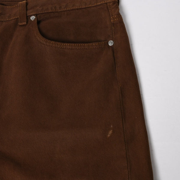 極美品 CHROME HEARTS クロムハーツ Levi's 501xx リーバイス 501xx セメタリークロスパッチ デニムパンツ サイズ36 26パッチ 中古 4a009340