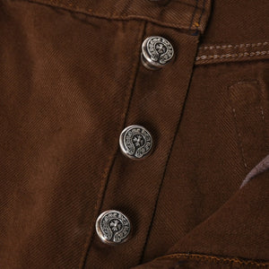 極美品 CHROME HEARTS クロムハーツ Levi's 501xx リーバイス 501xx セメタリークロスパッチ デニムパンツ サイズ36 26パッチ 中古 4a009340