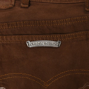 極美品 CHROME HEARTS クロムハーツ Levi's 501xx リーバイス 501xx セメタリークロスパッチ デニムパンツ サイズ36 26パッチ 中古 4a009340