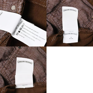 極美品 CHROME HEARTS クロムハーツ Levi's 501xx リーバイス 501xx セメタリークロスパッチ デニムパンツ サイズ36 26パッチ 中古 4a009340