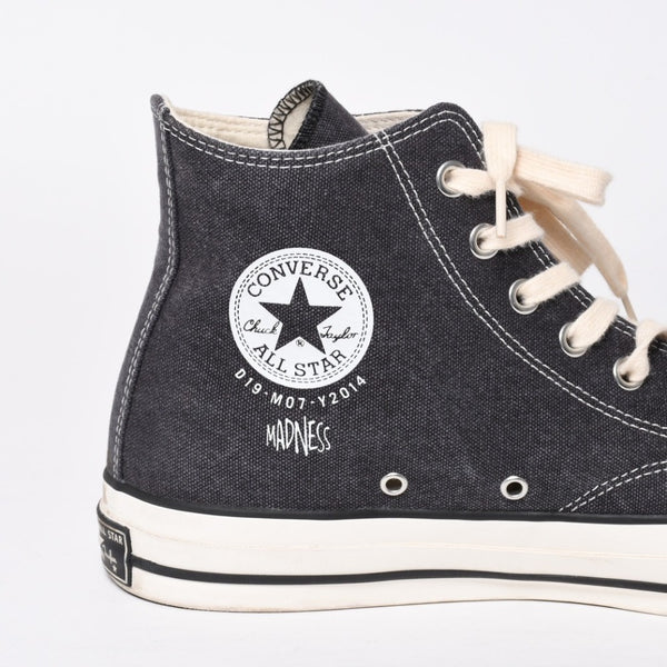 CONVERSE × MADNESS Madness High Cut Sneakers Chuck Taylor Gray Black White Size 30 Good Condition Used 4a009257