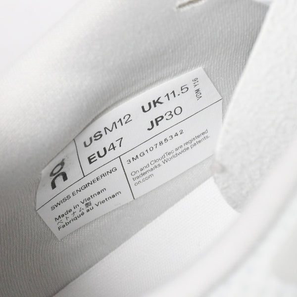 On × POST ARCHIVE FACTION On × Post Archive FACTION Sneakers Shoes White Ivory 3MG10785342 Size 30 Good Condition Used 4a009255