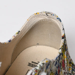 Like New MAISON MIHARA YASUHIRO PETERSON 23 SPUTTERING LOW Sneakers A14FW725 Multicolor, Size 45, Used, 4a009251