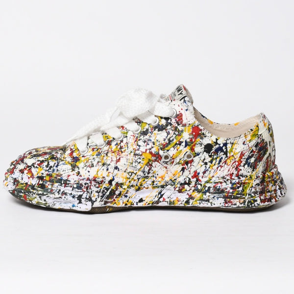 Like New MAISON MIHARA YASUHIRO PETERSON 23 SPUTTERING LOW Sneakers A14FW725 Multicolor, Size 45, Used, 4a009251
