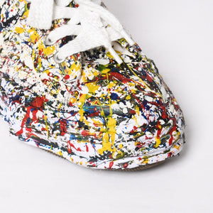 Like New MAISON MIHARA YASUHIRO PETERSON 23 SPUTTERING LOW Sneakers A14FW725 Multicolor, Size 45, Used, 4a009251