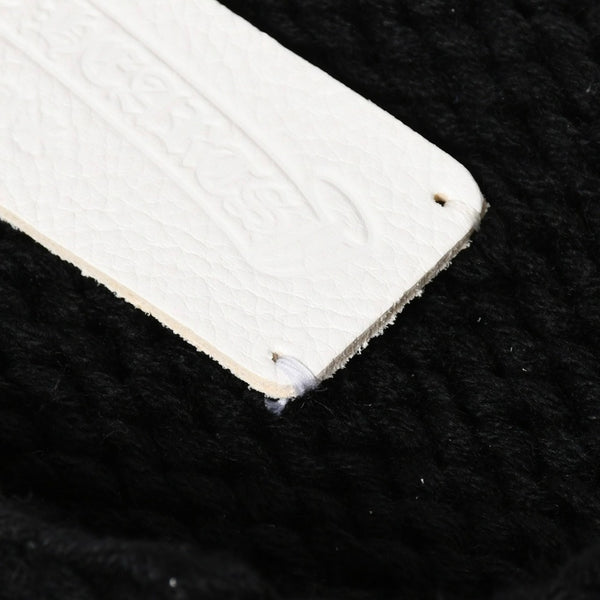新品同様 CHROME HEARTS クロムハーツ CASHMERE CROSS PATCH SWEATER カシミヤ クロスパッチ セーター ONE SIZE 68-112 中古 4a009289