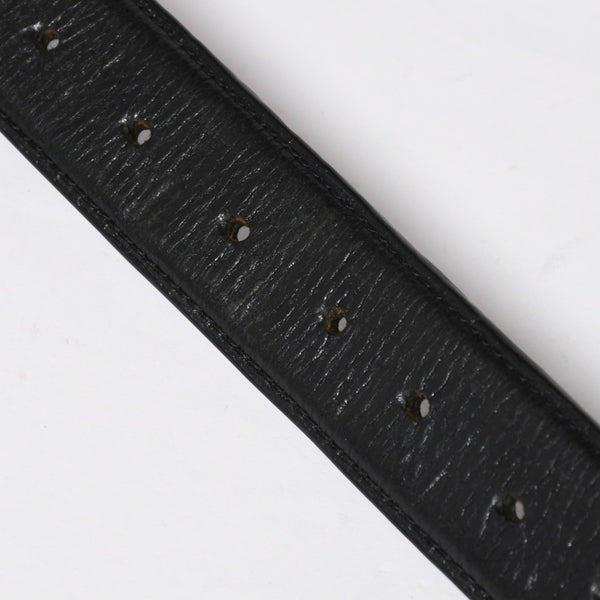 CHROME HEARTS クロムハーツ BLT ROLLER 3PC ローラーベルト サイズ40 ブラック レザー シルバー925 美品 中古 4a009357