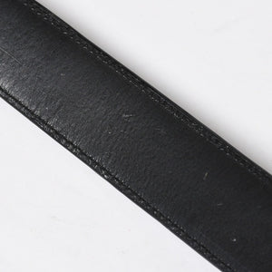 CHROME HEARTS クロムハーツ BLT ROLLER 3PC ローラーベルト サイズ40 ブラック レザー シルバー925 美品 中古 4a009357