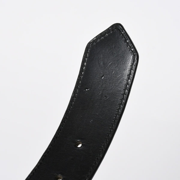 CHROME HEARTS クロムハーツ BLT ROLLER 3PC ローラーベルト サイズ40 ブラック レザー シルバー925 美品 中古 4a009357