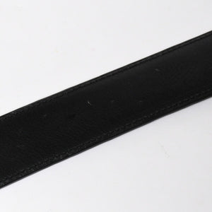 CHROME HEARTS クロムハーツ BLT ROLLER 3PC ローラーベルト サイズ40 ブラック レザー シルバー925 美品 中古 4a009357