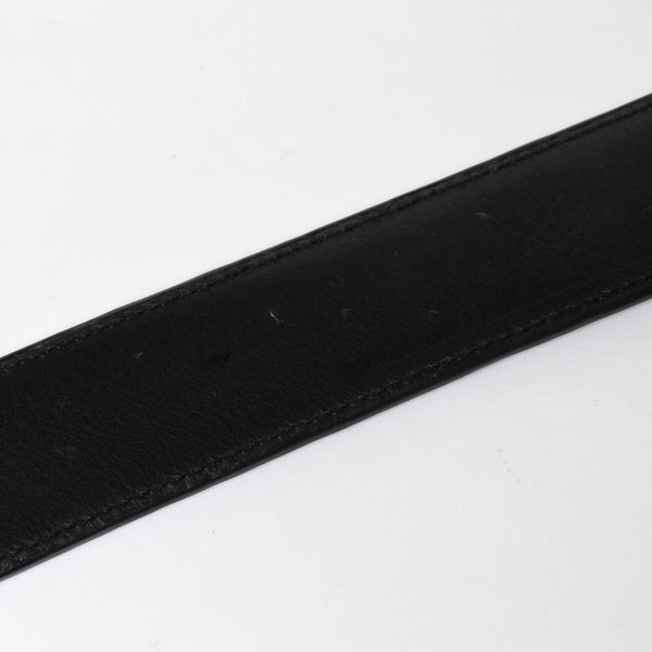 CHROME HEARTS クロムハーツ BLT ROLLER 3PC ローラーベルト サイズ40 ブラック レザー シルバー925 美品 中古 4a009357