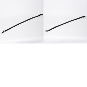CHROME HEARTS クロムハーツ BLT ROLLER 3PC ローラーベルト サイズ40 ブラック レザー シルバー925 美品 中古 4a009357