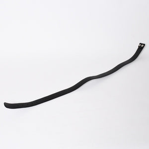 極美品 CHROME HEARTS クロムハーツ 1.5 BELT STRAP 1.5インチ レザーベルトストラップ サイズ34 ホースシュー シルバー925 中古 4a009247