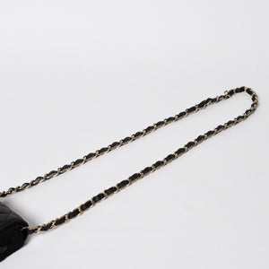 Very good condition CHANEL French Riviera Matelasse chain chain shoulder bag 19 series here mark A66801 silver hardware used 4a009146