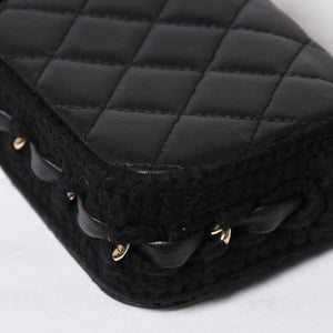 Very good condition CHANEL French Riviera Matelasse chain chain shoulder bag 19 series here mark A66801 silver hardware used 4a009146