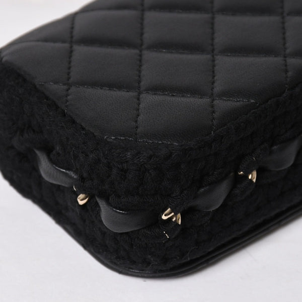 Very good condition CHANEL French Riviera Matelasse chain chain shoulder bag 19 series here mark A66801 silver hardware used 4a009146