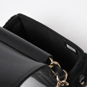 Very good condition CHANEL French Riviera Matelasse chain chain shoulder bag 19 series here mark A66801 silver hardware used 4a009146