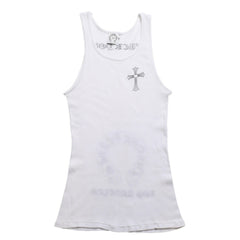 CHROME HEARTS Tank Top Sleeveless Los Angeles Limited Horseshoe Tank Top Size M Black White Good Condition Used 4a001476
