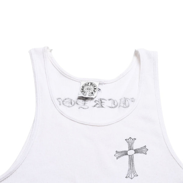 CHROME HEARTS Tank Top Sleeveless Los Angeles Limited Horseshoe Tank Top Size M Black White Good Condition Used 4a001476