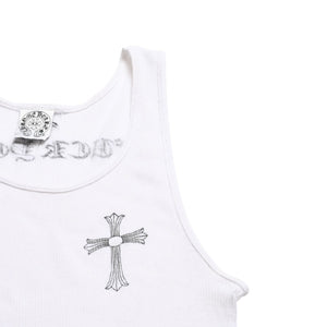CHROME HEARTS Tank Top Sleeveless Los Angeles Limited Horseshoe Tank Top Size M Black White Good Condition Used 4a001476