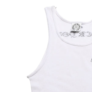 CHROME HEARTS Tank Top Sleeveless Los Angeles Limited Horseshoe Tank Top Size M Black White Good Condition Used 4a001476