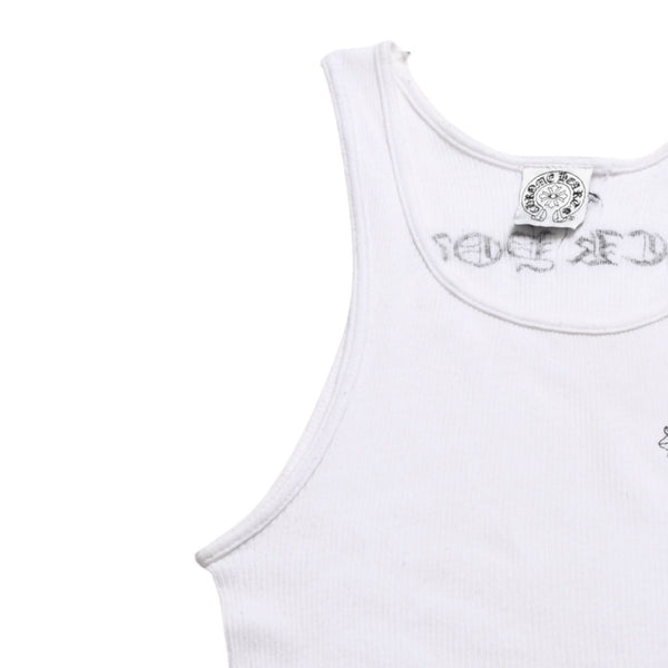 CHROME HEARTS Tank Top Sleeveless Los Angeles Limited Horseshoe Tank Top Size M Black White Good Condition Used 4a001476